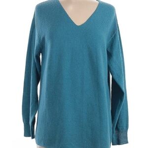 Ella Moss Ladies' Ribbed V-Neck Sweater